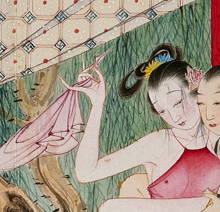 武鸣县-迫于无奈胡也佛画出《金瓶梅秘戏图》，却因此成名，其绘画价值不可估量
